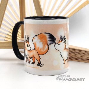 mangakunst_tasse_fuchsfamilie