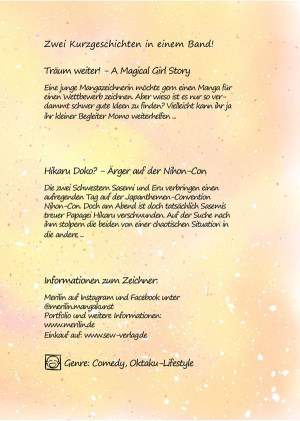 Mangaheft Rückseite